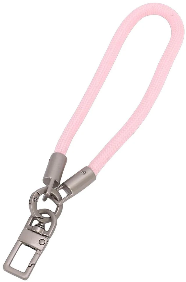 Main image of Action camera wrist lanyard, aluminum alloy double lock buckle with built in pad for 3 360 X5 X4, high strength polyester strap (Roseate)