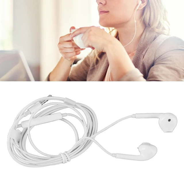 Alt view image 5 of 7 - 3.5mm Wired Earbuds in Ear Headphones, Noise Cancelling Corded for 3.5mm Jack Ear Buds, Built in Microphone and Volume Buttons for Smartphones