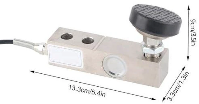 Alt view image 7 of 7 - Load Cell Sensor,Shear Beam Load Cell Sensor 1000KG with 4-Core Shielded Cable Weighing Sensor,for Electronic Scale, Track Scale, Automobile Weighing Equipment Etc