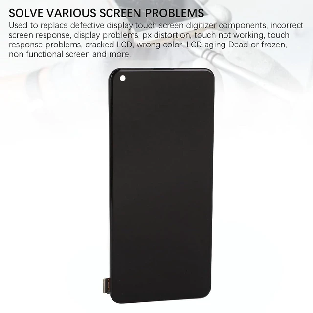 Alt view image 4 of 7 - Phone Screen Replacement for 11 10 Pro, 6.7 Inch OLED Touch Screen Display Digitizer Assembly with Repair Tool Kit Support Fingerprint, for PHB110 CPH2449 CPH2447 CPH2451