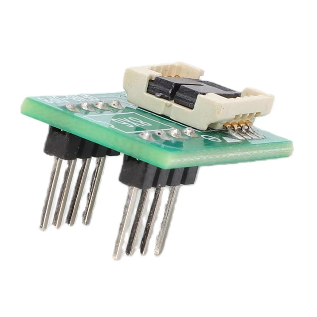 Alt view image 7 of 7 - QFN8 WSON8 DFN8 to DIP8 Socket Adapter, Chipset Conversion Adapter with Programming and Testing Functions, for Chip IC in Consumer Automotive Industrial