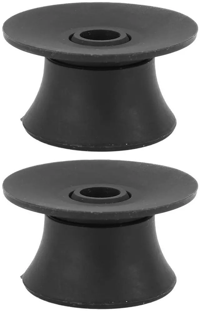 Main image of 1/4 Inch Nab Hub Optical Shaft Adapters, 1 Pair Reel to Reel Tape Opener Nab Hub Adapter Rubber Rings for Studer, for Akai, for TEAC, for