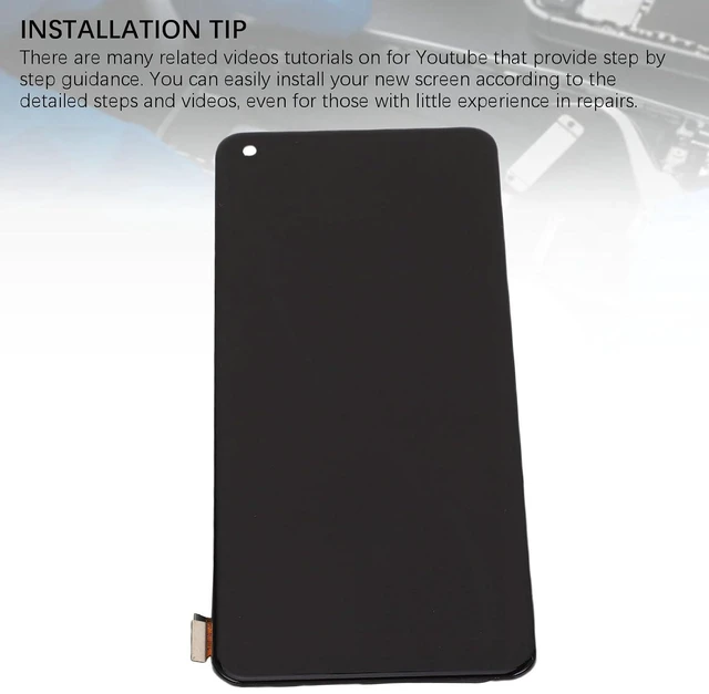 Alt view image 6 of 7 - Phone Screen Replacement for 11 10 Pro, 6.7 Inch OLED Touch Screen Display Digitizer Assembly with Repair Tool Kit Support Fingerprint, for PHB110 CPH2449 CPH2447 CPH2451
