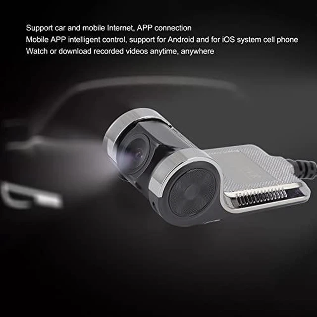 Alt view image 2 of 7 - USB Dash Cam, 1080P DVR Dual Car Driving Recorder with Loop Recording, Motion Detection, ADAS Distance Warning Car Recorder for Vehicles