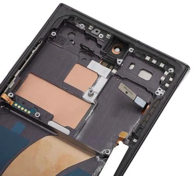 Alt view image 7 of 7 - Screen Replacement for S23 Ultra, OLED LCD Digitizer Display Assembly with Fingerprint Frame and Repair Tool Kits, 6.8 Inch Phone Assembly for S23
