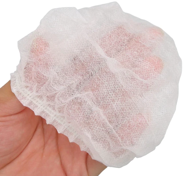 Alt view image 7 of 7 - 100pcs Disposable Earpad Covers, Stretchable Sanitary Headphone Protectors with Non Woven Fabric, for Most Headphones 8.512cm Ear Pads in Libraries Hospitals Cafes (White)