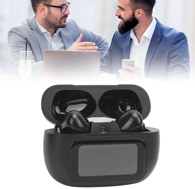 Alt view image 5 of 7 - AI Language Translation Earbuds, Real Time Translator Earbuds Support 52 Languages, Bluetooth 5.3 Online Two Way Translation Earphone for Android for Wins System (Black)