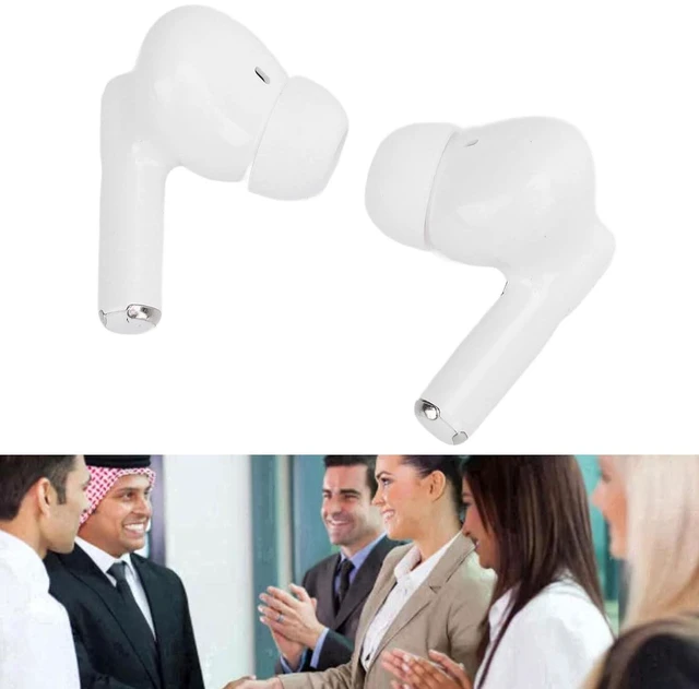 Alt view image 4 of 7 - AI Language Translation Earbuds, Real Time Translator Earbuds Support 52 Languages, Bluetooth 5.3 Online Two Way Translation Earphone for Android for Wins System (White)