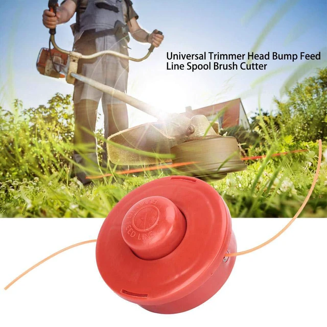 Alt view image 2 of 7 - Universal Trimmer Head, Tool,Bump Feed Line Line Spool Brush Cutter Accessories,for Brush Cutters Low Grass String Trimmer