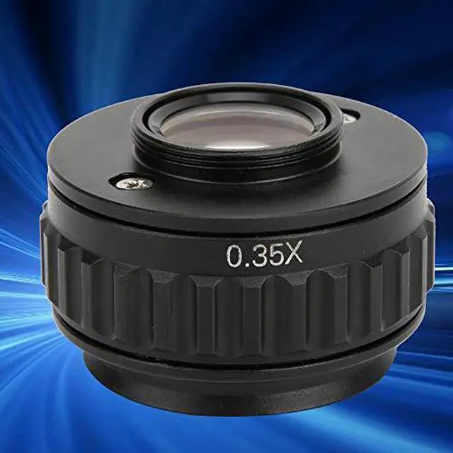 Alt view image 4 of 7 - 0.35X Microscope AdapterCTV Microscope Lens Camera Interface AdaptersMount Lens Adapter Microscope Accessoryfor Trinocular Stereo Microscope