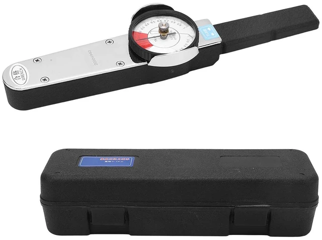 Alt view image 7 of 7 - Dial Wrench, 0.21N.m Dial Torsion Wrench, CW CCW Real Time Display Indicating Meter Professional Measure Tool with Box