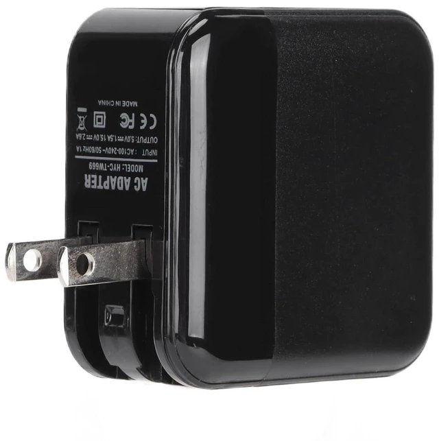 Alt view image 7 of 7 - Charger Adapter for Dock, USB 3.0 and Type C Ports, AC Adapter, Fast Charging, HD Multimedia Interface, 4K Resolution, Portable Design, Foldable Plug (US standard +