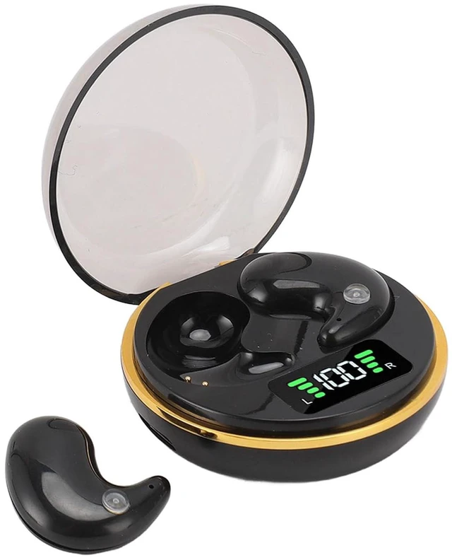 Alt view image 5 of 7 - Bluetooth Earbuds, Wireless Stereo Earphones with LED Display Charging Case, Sport Earphones Ear Buds for Running Walking Workout (black), zb4kcgq20r-11