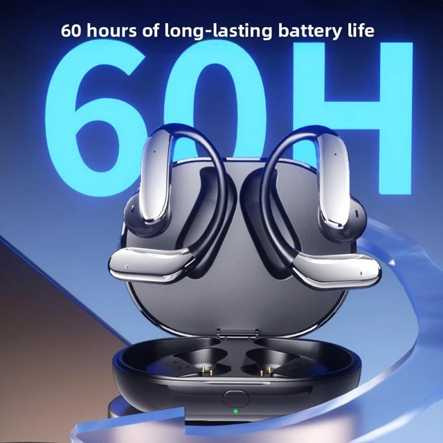 Alt view image 5 of 7 - Ergonomic Design, Lossless Sound, Smart Touch Control Open Wireless Earbuds, Long Lasting Use for Music Calls Outdoor Sports