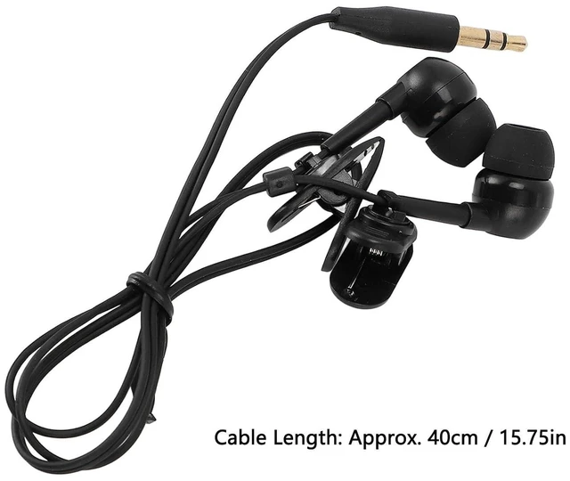 Alt view image 6 of 7 - IP68 Headphones for Swimming, Wired Earbuds 3.5mm in Ear Headphones with 8 Eartips, Swimming Earbuds with Stereo Audio, Earbuds for Surfing Running Skiing Running, 40cm