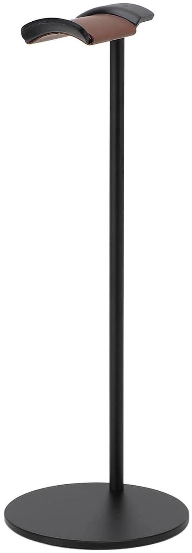 Main image of Headphone Stand, Aluminum Alloy Headset Holder with Soft Top and 10cm Solid Base, for Home Studio Desktop Organization (Black)
