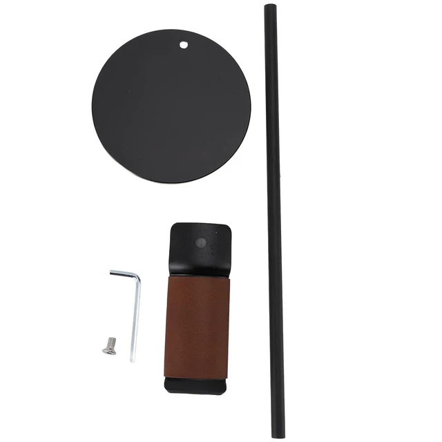 Alt view image 7 of 7 - Headphone Stand, Aluminum Alloy Headset Holder with Soft Top and 10cm Solid Base, for Home Studio Desktop Organization (Black)