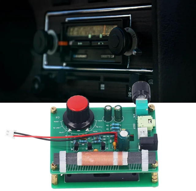 Alt view image 5 of 7 - AM Transmitter, 600Khz 1500Khz 512V Amplitude Modulation Transmitter with 3.5mm Headphone Jack, DIY AM Transmitter Micro Power for Radio Receiver Player Testing