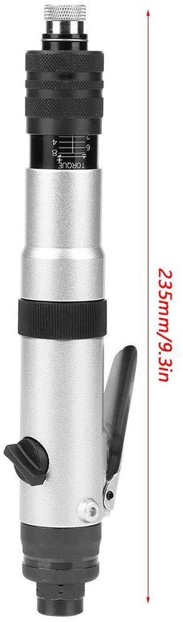 Alt view image 6 of 7 - 1/4" Air Straight Pneumatic Screwdriver,1000RPM Mini Handhold Pneumatic Screwdriver Kit,Industrial Screw Driver Tool