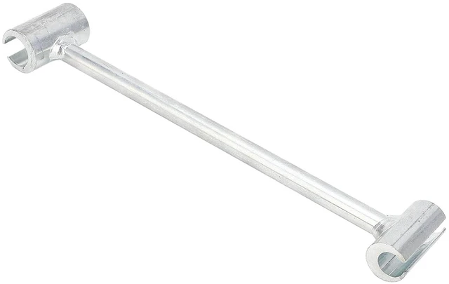 Alt view image 6 of 7 - Hinges Adjusting Wrench, 14mm and 19mm Double End Door Hinge Repair Spanner, Alloy Steel Door Hinge Adjustment Hinge Bender Hinge Wrench for Door Hinge Repair