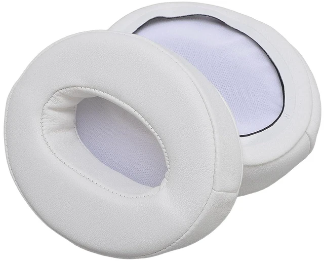 Alt view image 5 of 7 - Replacement Ear Pads Ear Muffs Earpads for HD 4.50BT HD 4.50BTNC .50SE Headphones with High Density Memory Foam Protein Leather Cushion (White)