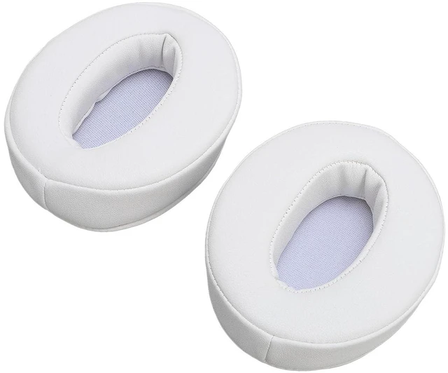 Alt view image 6 of 7 - Replacement Ear Pads Ear Muffs Earpads for HD 4.50BT HD 4.50BTNC .50SE Headphones with High Density Memory Foam Protein Leather Cushion (White)