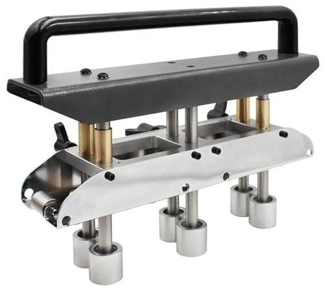 Main image of Three Station Roller Bender, 090 Degree Angle 13130mm Bending Roller Metal Bending Tool, Standing Seam Roofing Tools, More Even Bending, Not Limited by Length