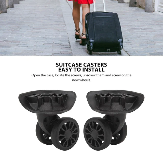 Alt view image 2 of 7 - Universal Luggage Caster, Lightweight Replacement Wheel for Travel Suitcase with Easy Installation, Suitable for Repairing, po9bwh6zaf