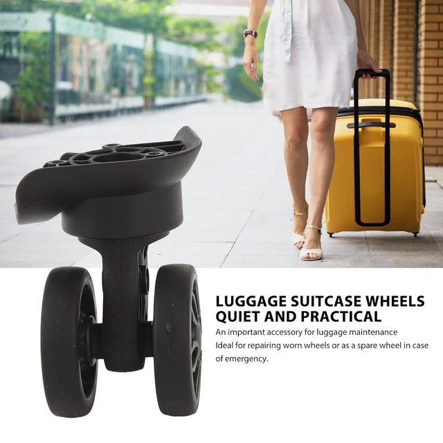 Alt view image 3 of 7 - Universal Luggage Caster, Lightweight Replacement Wheel for Travel Suitcase with Easy Installation, Suitable for Repairing, po9bwh6zaf