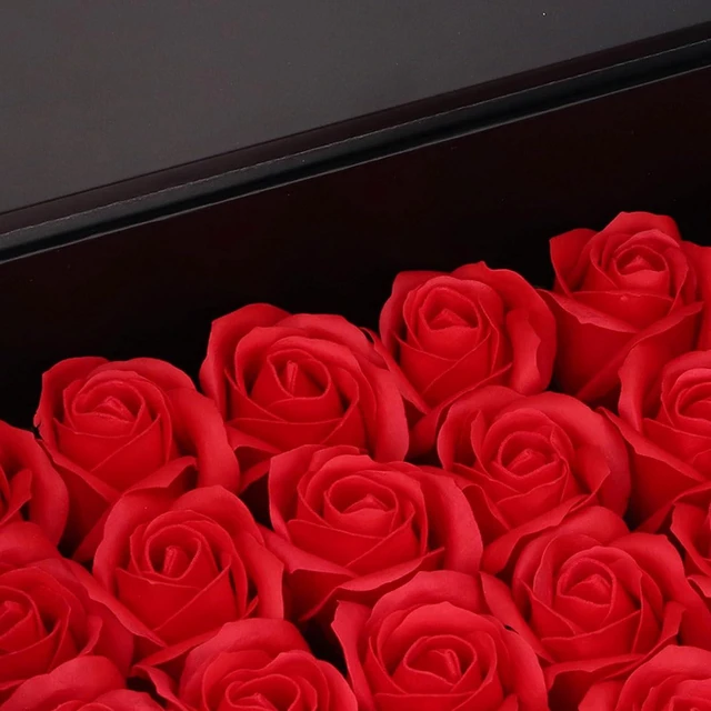 Alt view image 3 of 7 - Jewelry Flower Box, 7 Inch Color Display Video Greeting Card with HD Playback, Integrated Speaker, 1500mAh Battery, Fully Customizable for Wedding, Marketing