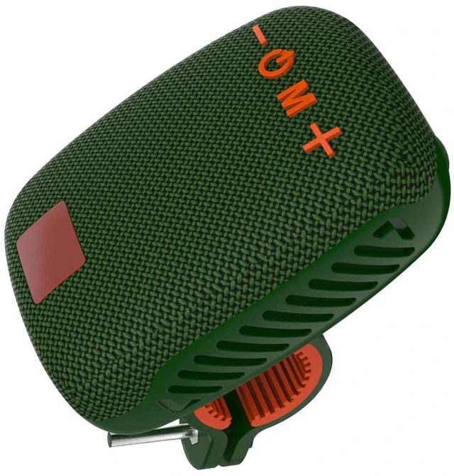 Alt view image 2 of 7 - Portable Bluetooth Speaker for Bike, TG392 IPX5 Travel Outdoor Speaker with Mount, Built in FM Radio, Stereo Handlebar Speaker for Electric Scooters (Green)