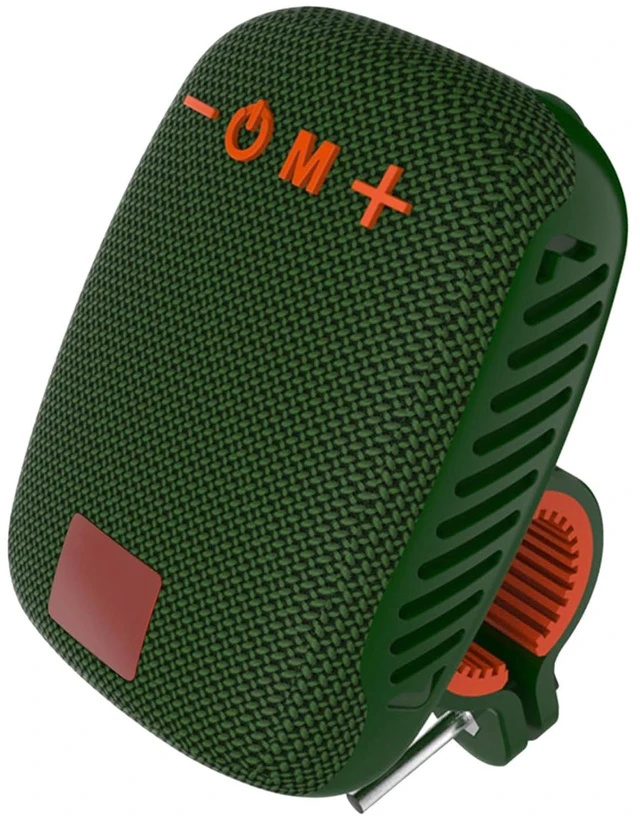 Alt view image 4 of 7 - Portable Bluetooth Speaker for Bike, TG392 IPX5 Travel Outdoor Speaker with Mount, Built in FM Radio, Stereo Handlebar Speaker for Electric Scooters (Green)