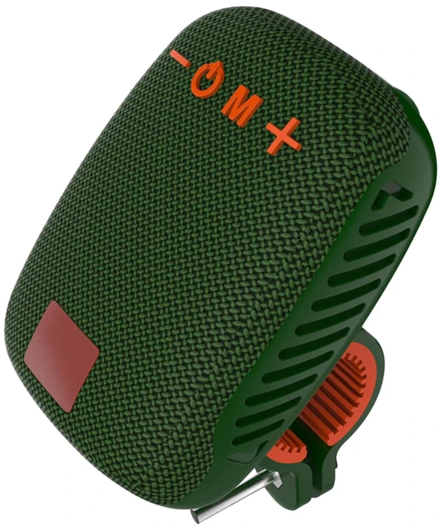 Alt view image 5 of 7 - Portable Bluetooth Speaker for Bike, TG392 IPX5 Travel Outdoor Speaker with Mount, Built in FM Radio, Stereo Handlebar Speaker for Electric Scooters (Green)
