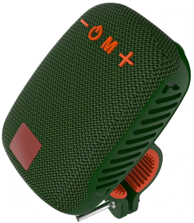 Alt view image 7 of 7 - Portable Bluetooth Speaker for Bike, TG392 IPX5 Travel Outdoor Speaker with Mount, Built in FM Radio, Stereo Handlebar Speaker for Electric Scooters (Green)