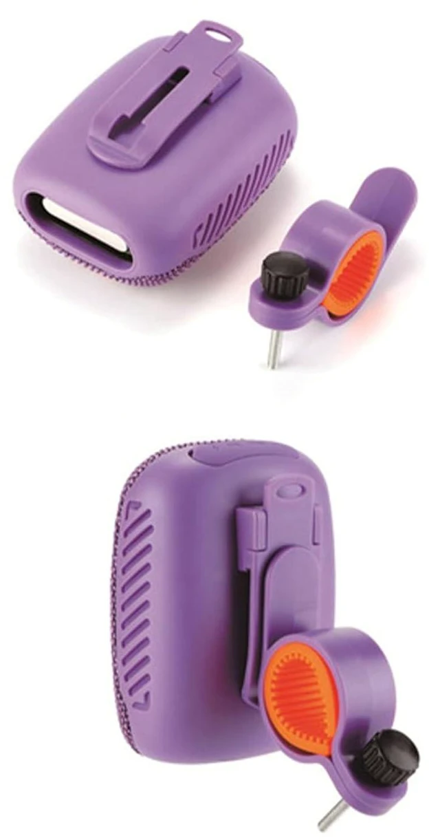 Alt view image 2 of 7 - Portable Bluetooth Speaker for Bike, TG392 IPX5 Travel Outdoor Speaker with Mount, Built in FM Radio, Stereo Handlebar Speaker for Electric Scooters