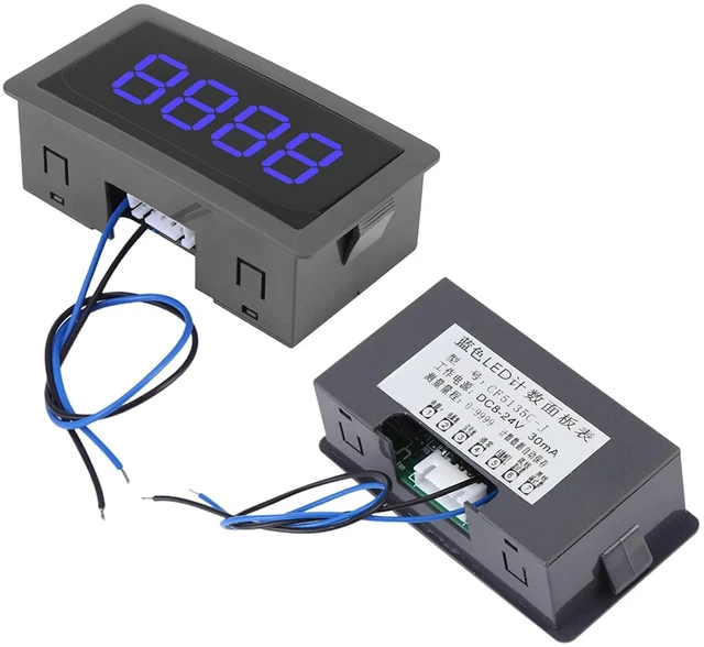 Alt view image 2 of 7 - Digital LED Counter, Exquisite Workmanship Superior Performance Digital Counter Good Stability for Measurement (Blue)
