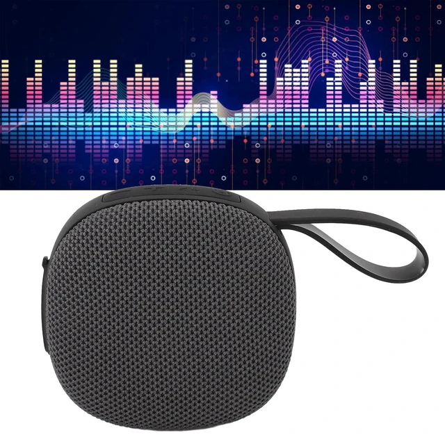 Alt view image 3 of 7 - Magnetic Golf Speakers,Portable IPX6 Stereo Bass BT5.3 Golf Speaker with MIC and Strap, Memory Card Slot for Outdoor, Built in Back Magnets, Hooks for Golf Club Bag