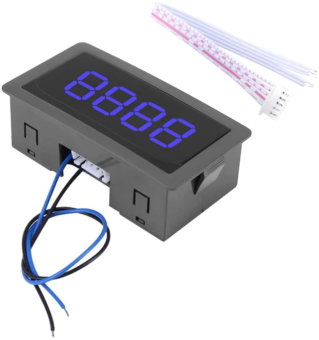 Alt view image 6 of 7 - Digital LED Counter, Exquisite Workmanship Superior Performance Digital Counter Good Stability for Measurement (Blue)