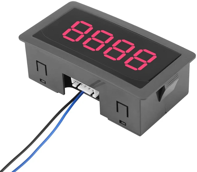 Main image of Digital LED Counter, Exquisite Workmanship Superior Performance Digital Counter Good Stability for Measurement (Red)