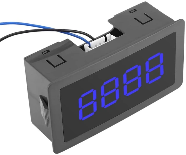 Alt view image 7 of 7 - Digital LED Counter, Exquisite Workmanship Superior Performance Digital Counter Good Stability for Measurement (Blue)