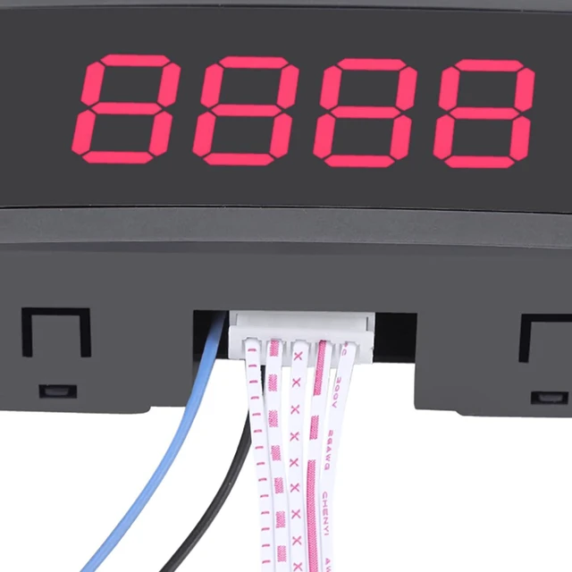 Alt view image 4 of 7 - Digital LED Counter, Exquisite Workmanship Superior Performance Digital Counter Good Stability for Measurement (Red)