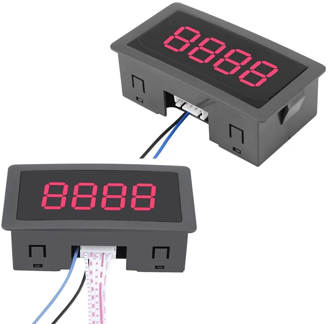 Alt view image 2 of 7 - Digital LED Counter, Exquisite Workmanship Superior Performance Digital Counter Good Stability for Measurement (Red)