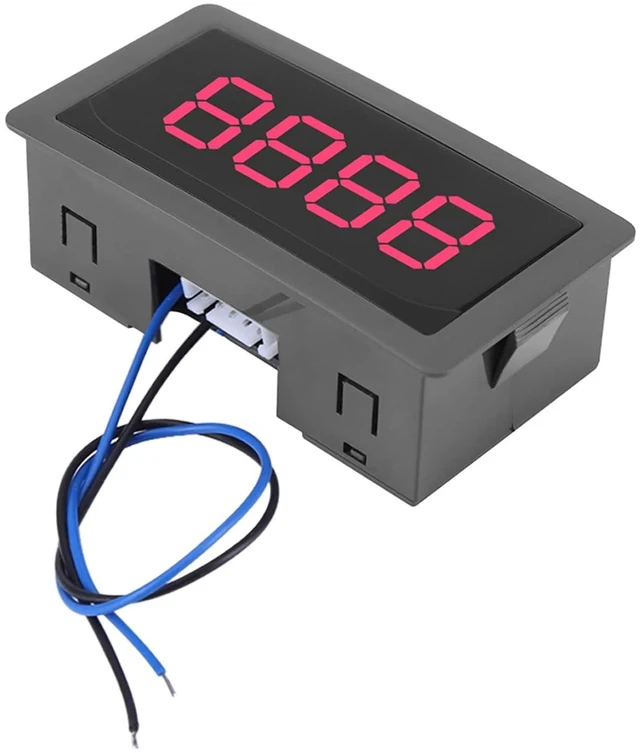 Alt view image 7 of 7 - Digital LED Counter, Exquisite Workmanship Superior Performance Digital Counter Good Stability for Measurement (Red)