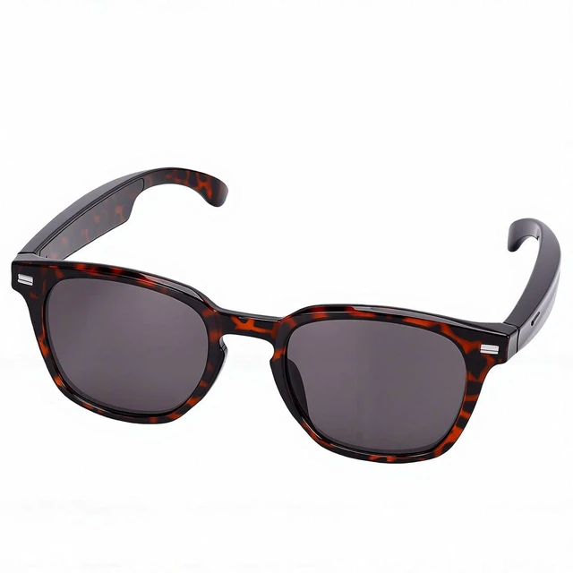 Main image of Smart Audio Glasses, Bluetooth 5.4 with Dual Microphones and Open Speakers for Calls and Music, for Sports Travel Driving and Business