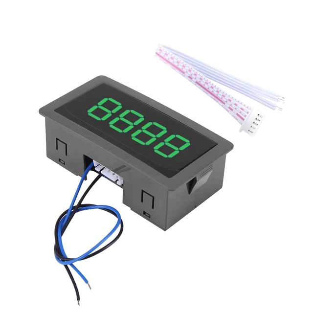 Alt view image 5 of 7 - Digital LED Counter, Exquisite Workmanship Superior Performance Digital Counter Good Stability for Measurement (Green)