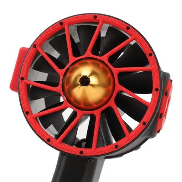 Alt view image 6 of 7 - Blower Dry Mini Blower, 3000W 5000G Thrust Electric Air Duster, 90mm High Speed Stepless Portable Hand Held Blower, Blower Car Dryer for Keyboard, Car, Camping