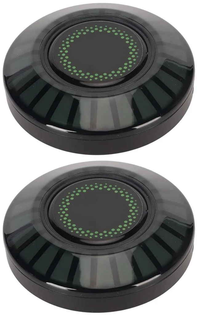 Main image of 2PCS RGB Sound Control Lights, Magnetic LED Car Interior Light with APP Control, Voice Activated Pickup Music Rhythm Light Rechargeable, for KTV Party Room Decoration
