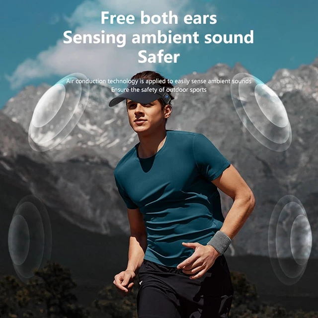 Alt view image 7 of 7 - Sunhat with Bluetooth Speaker, Innovative Magnetic Detachable Open Type Wireless Bluetooth 5.4 Wearable Speaker for Sport Outdoor Running Fitness Hiking Camping (Black)