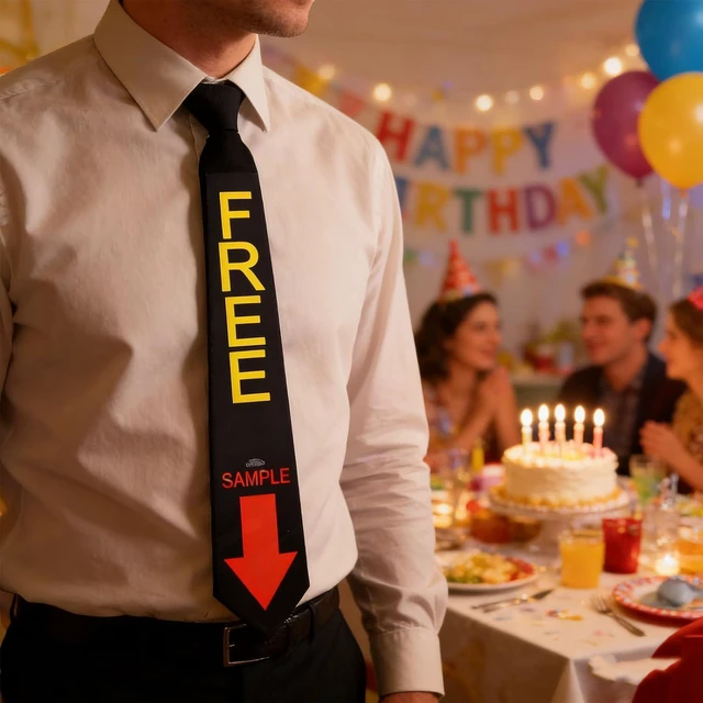 Alt view image 2 of 7 - Voice Activated LED Tie, Lightweight Breathable Mesh with Music Sync Voice Control, for Party Host Cosplay Nightclub Dancing