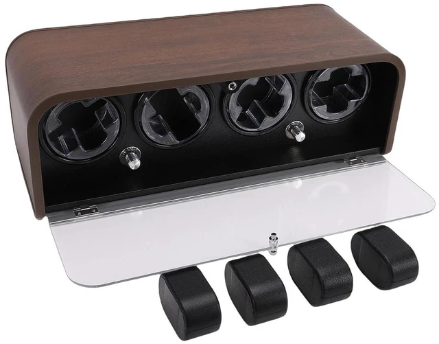 Main image of Automatic Watch Winder, Quiet Watch Rotator with LED Light 5 Modes, for Automatic Watches Storage